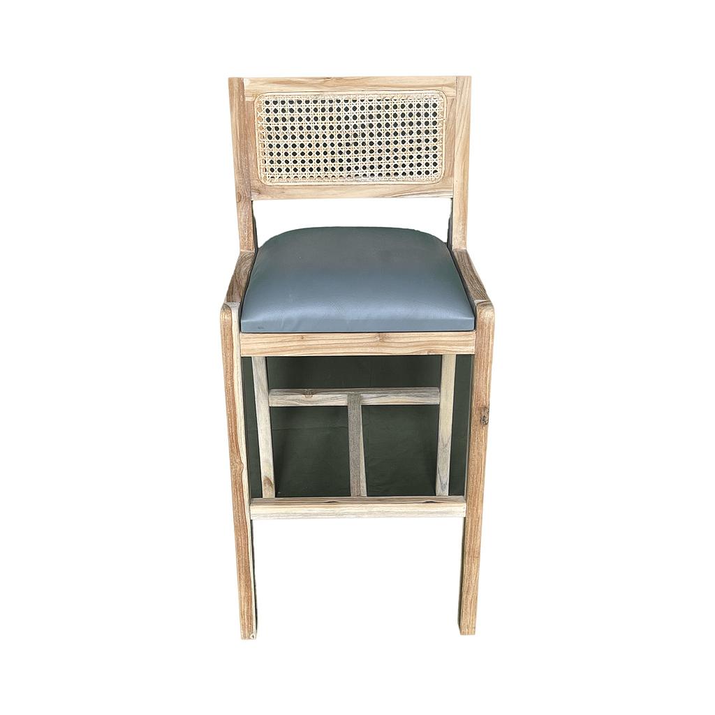 Furniture Wooden Rattan Chair Antique