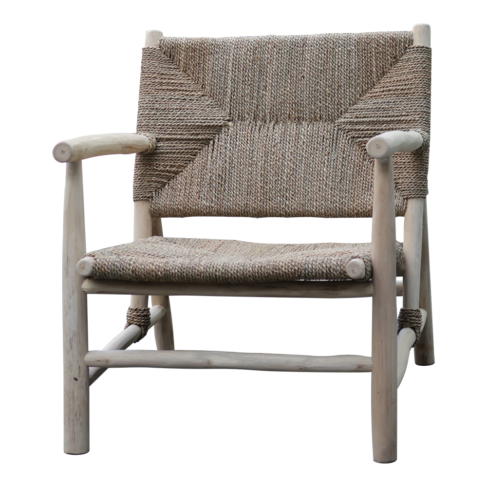 Wooden Seagrass Chair