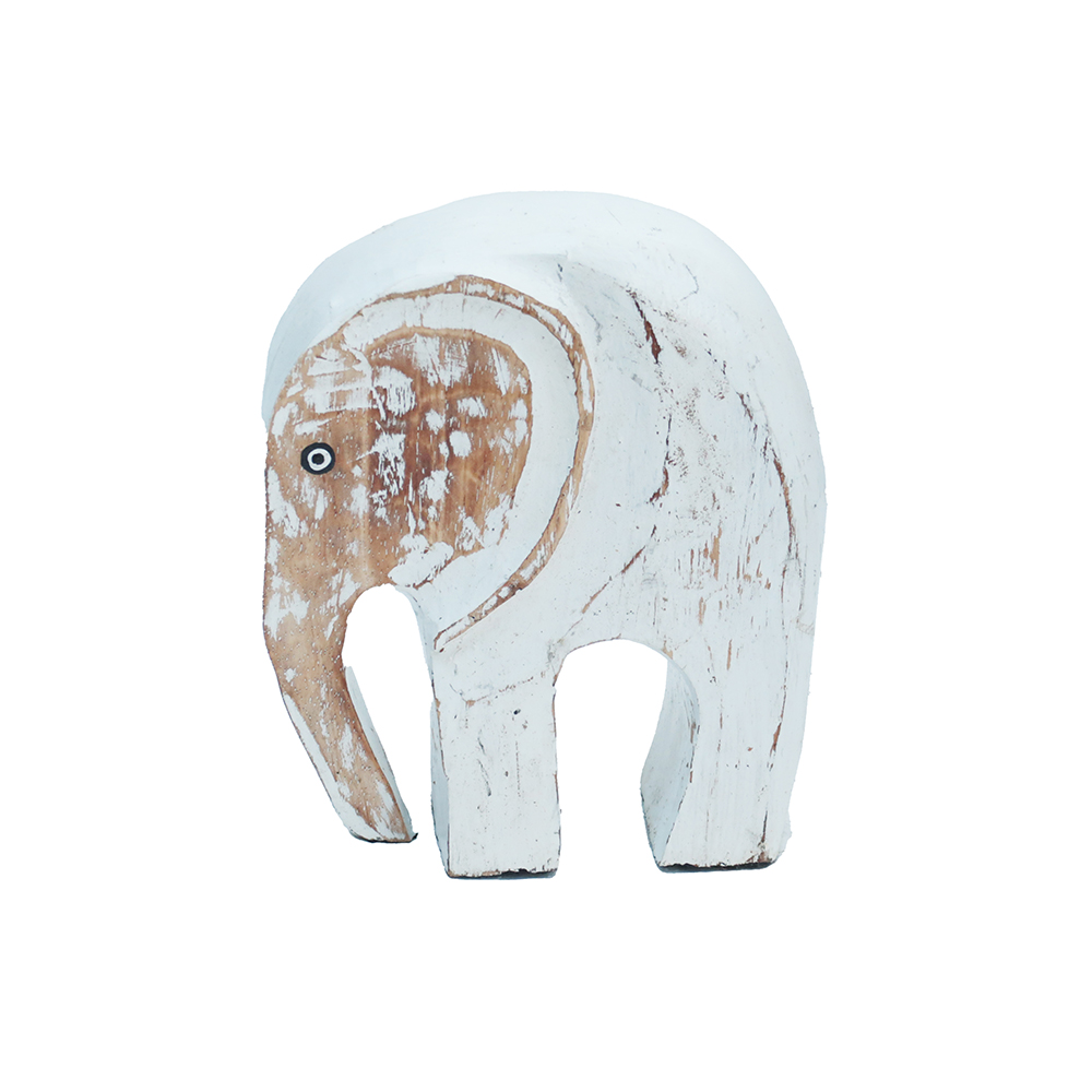 Decorative Wooden Elephant Abstract