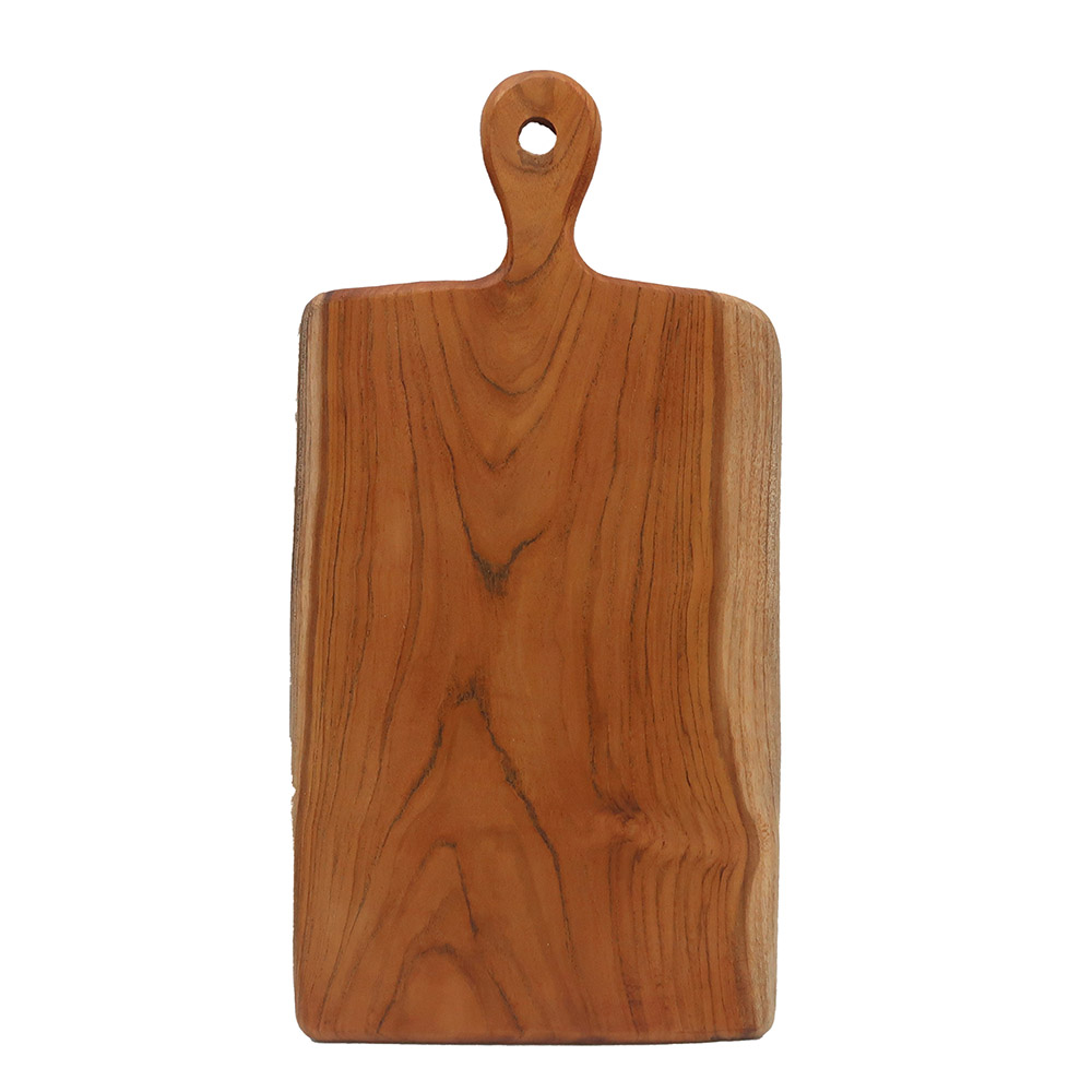 [20236430] Kichen Ware Teak Wood Cutting Board Antique