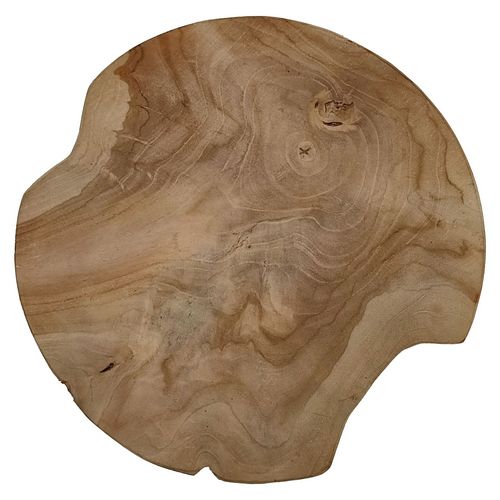 Top Table Decor Teak Wood Cutting Board Antique