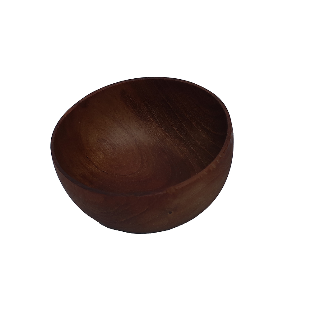Kichen Ware Teak Wood Bowl Antique