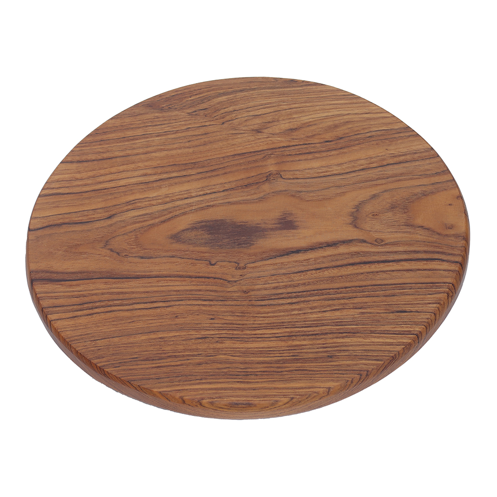 Kichen Ware Teak Wood Round Tablemat Antique