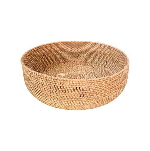 Decorative Rattan Round Basket