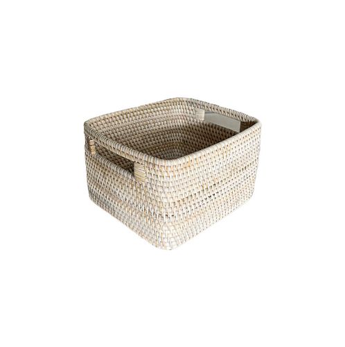 Decorative Rattan Rectangular Basket