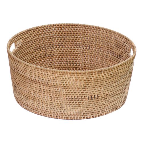 Decorative Rattan Basket With Handle